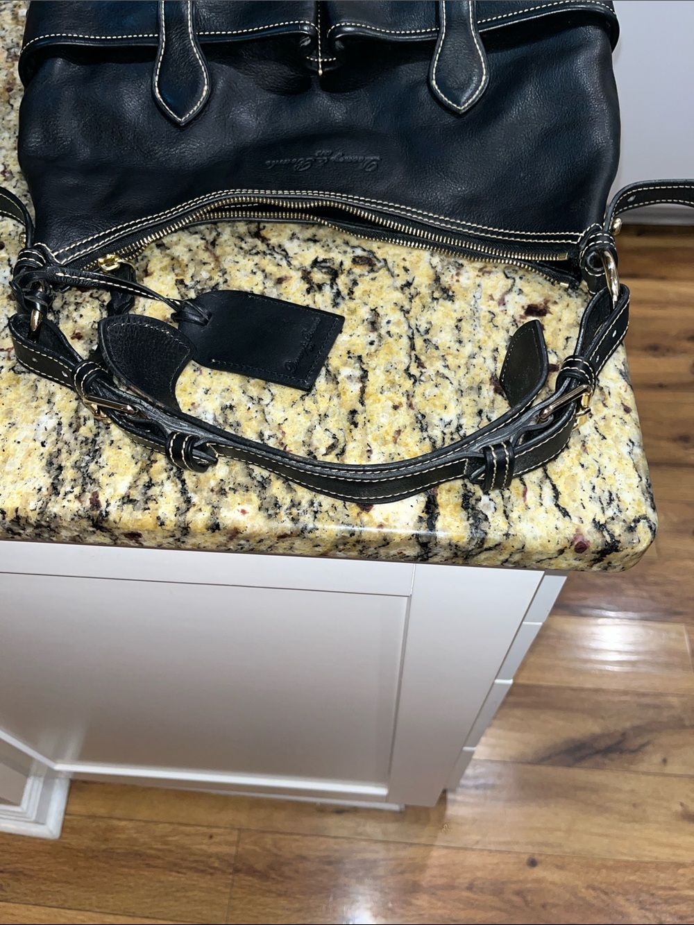 Dooney&Bourke Florentine Vachetta Leather Lucy Hobo Handbag - Picture 5 of 9